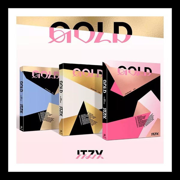 (Standard) ITZY GOLD 2nd FULL Album C Ver(PINK) K-POP SEALED