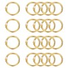 PATIKIL 20pcs Loose Leaf Binder Rings 1.2" Metal Open Card