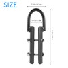 Kopinma Climbing Rope Clamp,Rope Climb Workout Rig Attachment Hook for