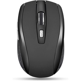 Wireless Optical Mouse Mice 2.4GHz USB Receiver for Laptop PC Tablet Computer 1600DPI with USB Receiver