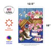 Toland Home Garden 111177 Patriotic Kitties 12.5 x 18 Inch