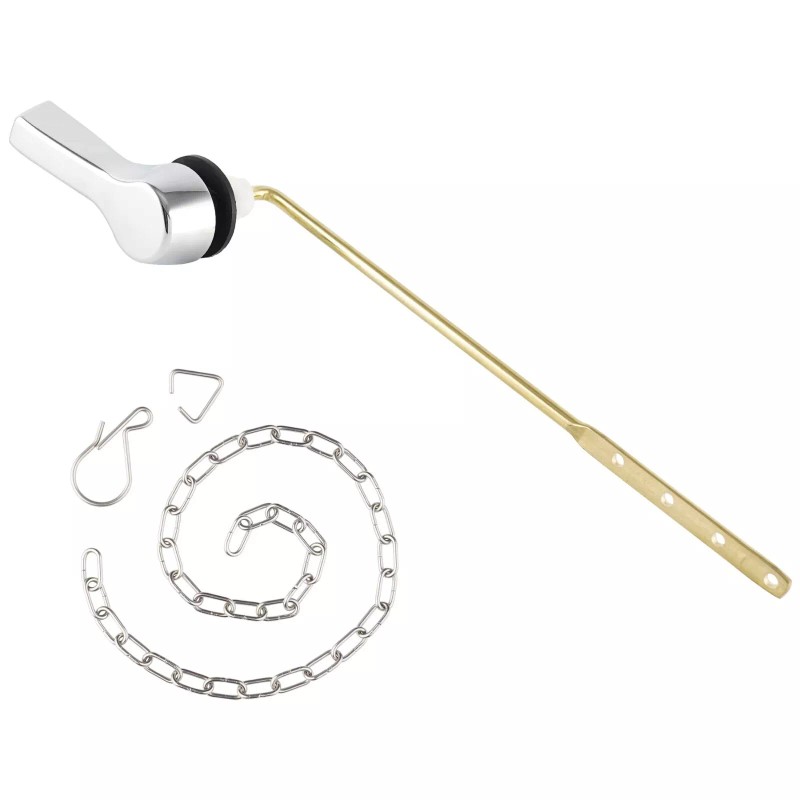 Hibbent Toilet Tank Flush Lever Replacement, Universal Front Mount Handle