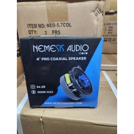 Nemesis Audio NA-PRO4 2 Way 4 inch 150 watts RMS 4 Ohm Pro audio Coaxial Speaker