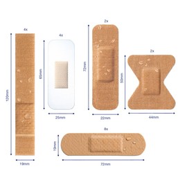 Hansaplast - Hand Mix Pack Pleisters - Pack of 20