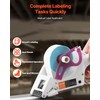 VEVOR Manual Label Applicator, Portable Handheld Labeling Machine for Round