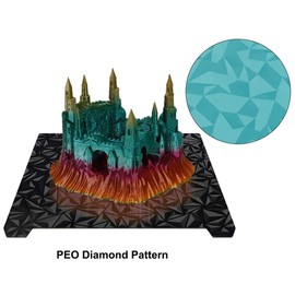 H1H 3D Printer Platform K1 K1C Sheet 235x235m,Smooth H1H Build Plate Spring Steel Print Bed,D
