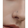 MODRSA MODRSA Double Hoop Nose Rings - Gold Surgical Steel