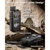 6-in-1 Torch Lighter, Torch Lighters with V & Straight Cutter,