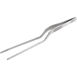 Village Blacksmith Kanda 083292 Tongs, Vegetable Chopsticks, Chopsticks, Assorted Chef Tongs, Made in Japan, Japanese Food, Dessert, Chinese Food, 9.4 inches (24 cm), Large, Silver