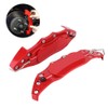 Qiilu Brake Caliper Covers, 2 Pieces Universal Disc Brake Caliper