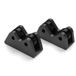 Pcmursal 2 Pack Pool Cue Straightness Checker, Billiard Cue Straightness Checker, Pool Cue Lathe, Billiard Training Aids (Black)