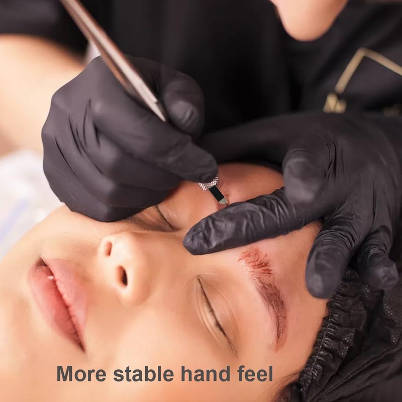 NOPKESV 20pcs Disposable Eyebrow Microblading Needles Lip Tattoo Micro Blades