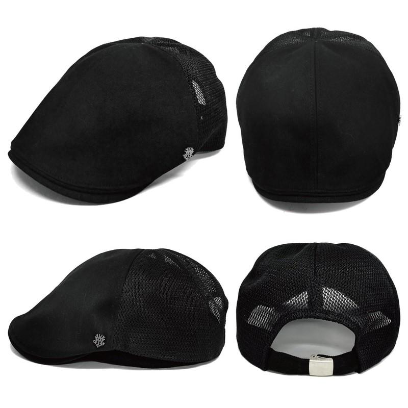 Happy Hat MQUM Hunting Cotton & Mesh, Deep, Big, Hun-680-a