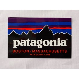 PATAGONIA FITZ ROY STICKER DECAL ORIGINAL BOSTON MASSACHUSETTS OUTDOORS 4 x 2.5