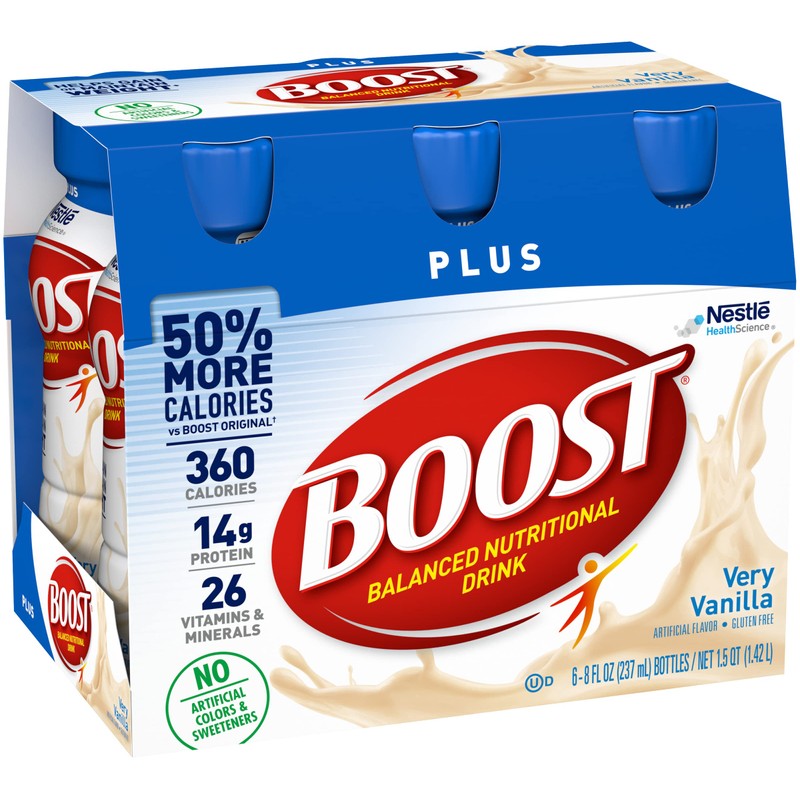 Boost Plus Balanced Nutritional Drink (8 Fl Oz (Pack of