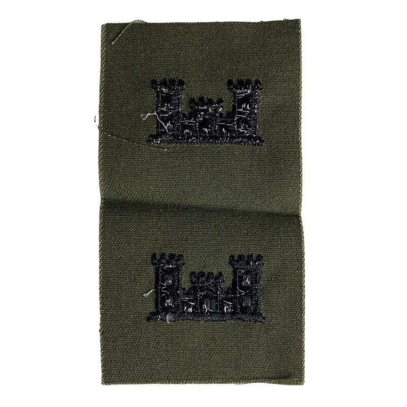 1966 Vietnam War US Army Engineer Corps OG Sew On