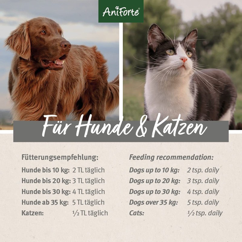 AniForte Natural Moor Mud for dogs & cats 750g -