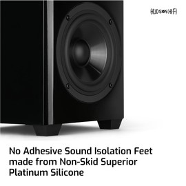 Pies de aislamiento de silicona IsoBlock (4, Soft Block)