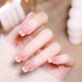 Turkalla Nail Tips for Hands, 24 Pieces, 12 Different Sizes, 3D Dimensional, Easy to Apply, Reusable, Fake Nails, Gel Nails, Nail Seals, Hand, Nail Art, Nail Parts, Stylish, Popular Design, Beginners,
