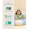 molis&co. Children's Bath Poncho Hooded Beach Towel. Lightweight and Compact
