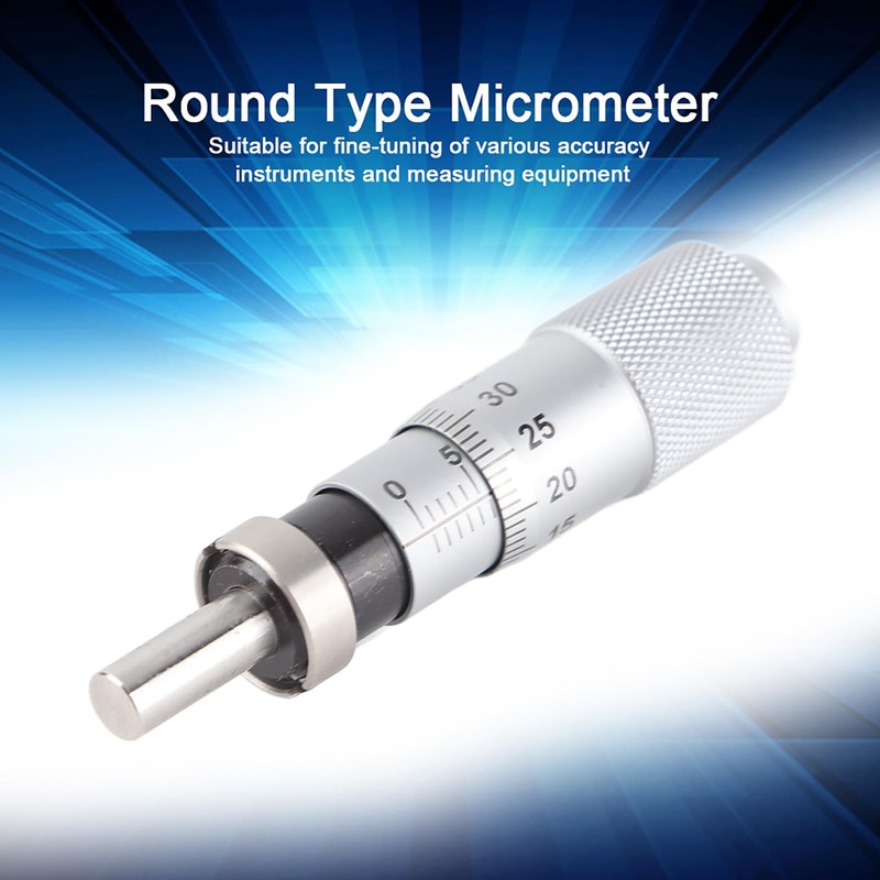 Micrómetro Interno, 0-13 MM Micrómetro Plano/Cabeza Esférica Para Afinar Varios