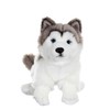 GIPSY Toys 071123 Sitting Dog Husky Cuddly Toy for Children