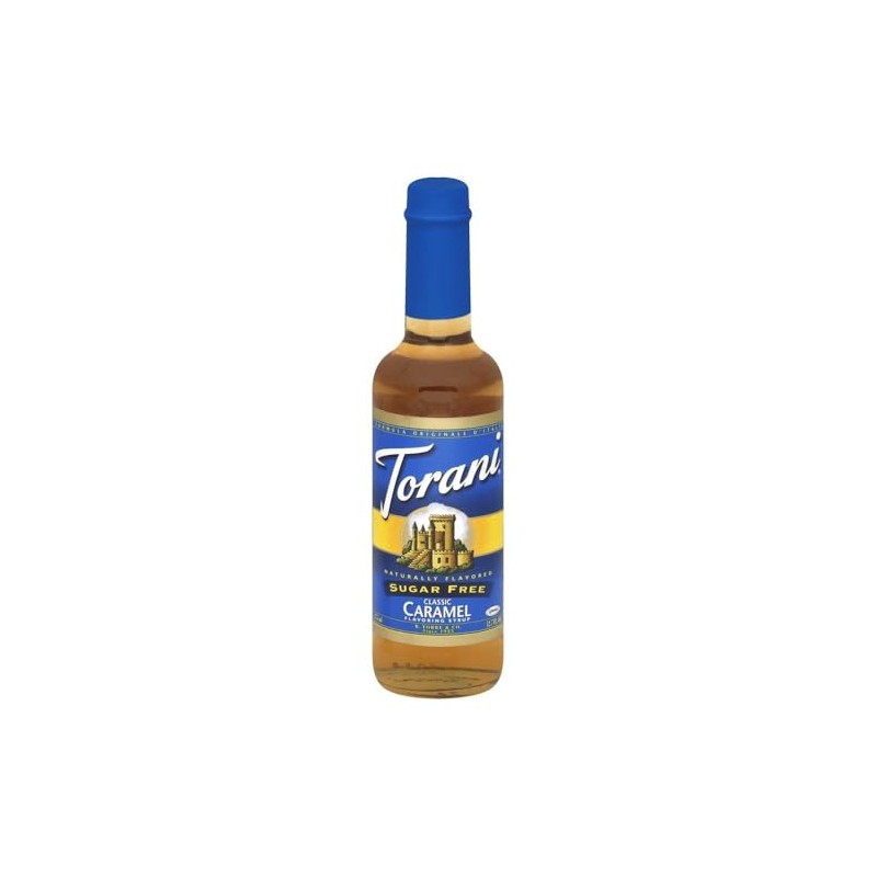 Torani Sugar Free Classic Caramel Syrup 12.7 oz