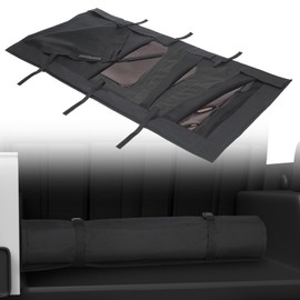 JOYTUTUS Soft Top Window Storage Bag Compatible with Wrangler JK 2/4 Door, Soft Top Window Storage Bag Roll for Wrangler Accessories 1976-2018 CJ YJ TJ JK JKU Waterproof and Wear-Resistant