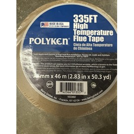 Polyken 335FT High Temperature Flue Tape 72mm x 46m