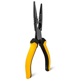 Viganoc 7-inch Fishing Pliers with Rust-resistant Teflon Coating, Fresh/Sea Fishing Tools, Comfortable Grip Fishing Gear for Fishing Trips