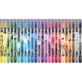 Maped Monster Felt Tips (Pack of 24), 845401