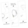 KOMBIUDA Earphones with Jack Ergonomic in Ear Design Compatibility for
