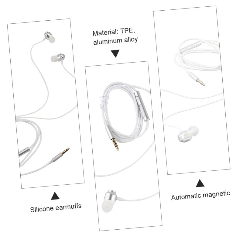 KOMBIUDA Earphones with Jack Ergonomic in Ear Design Compatibility for