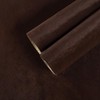 CHIHUT Self Adhesive Velvet Flocking Liner Brown Velvet Drawer Liners