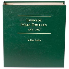 Littleton Coin Company 1964-1987 Kennedy Half Dollar Album, Volume 1