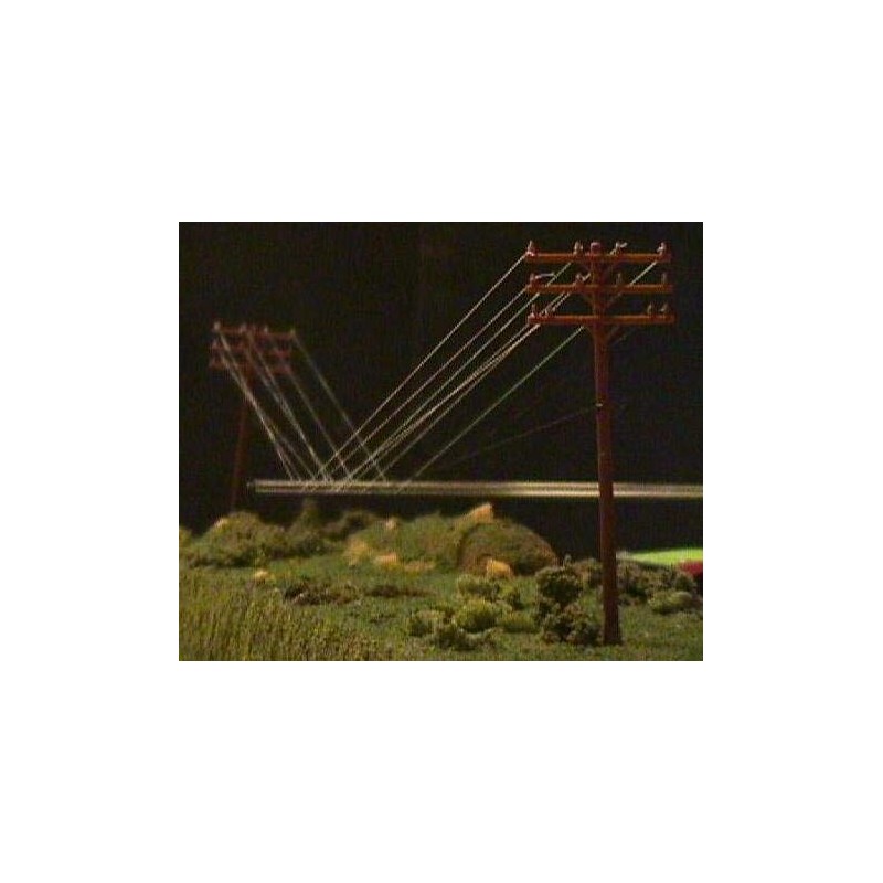 EZLine Simulating Wires Charcoal/Black - Heavy