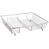 Delfinware 3034SS Stainless SteelPopular Dish Drainer, Steel, Silver