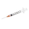 NANOSHARPS Syringe 3ML Luer Lock with 25Ga 5/8 (Pack of
