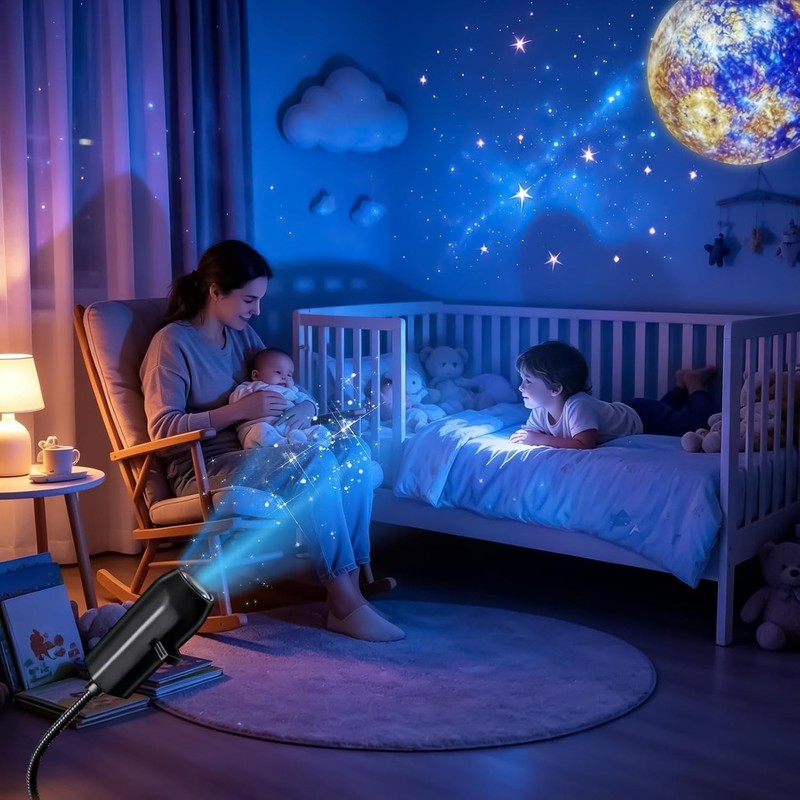Galaxy1 Light Projector for Bedroom USB Astronomical Landscape Lamp1