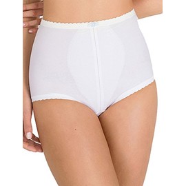 Playtex Brief Woman I Can't Believe It's A Girdle Brief x1, White, 2XL