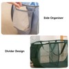 Grey, Durable Folding Laundry Baskets, Collapsible Mesh Pop Up Hamper