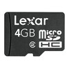 Lexar Professional 4GB Class 2 MicroSDHC Flash Memory Card with
