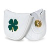 Golf Putter Headcover, Four-Leaf Clover Putter Cover Blade Putter Cover