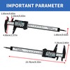 Hea HEA Digital Vernier Caliper, Electronic Calipers Measuring Tool with
