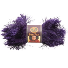 Fun Fur Yarn - Light Blue