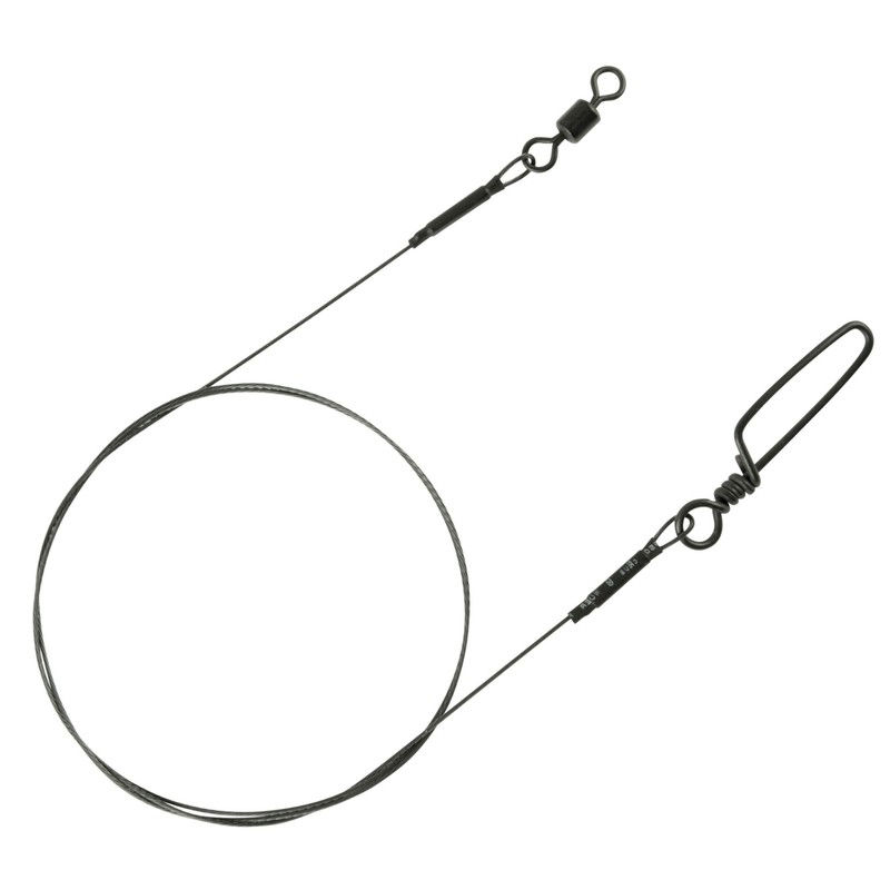 Spro Matt Black Leader 1x7 Titanium Leader Length / Diameter