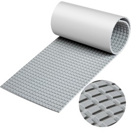 HZCHIONE EVA Foam Boat Flooring Decking Sheet Surfboard Traction Pad Universal DIY Anti-Slip Grip Traction Mat for Kayak Yacht Fishing Boat Skateboard Skimboard Step RV Black Dark Grey