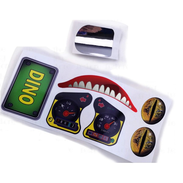 The Toy Restore Dinosaur Replacement Stickers fits 30th Little Tikes