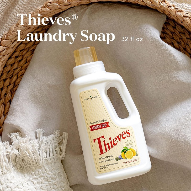 Young Living Thieves Ultra Concentrated Laundry Soap - Potent and