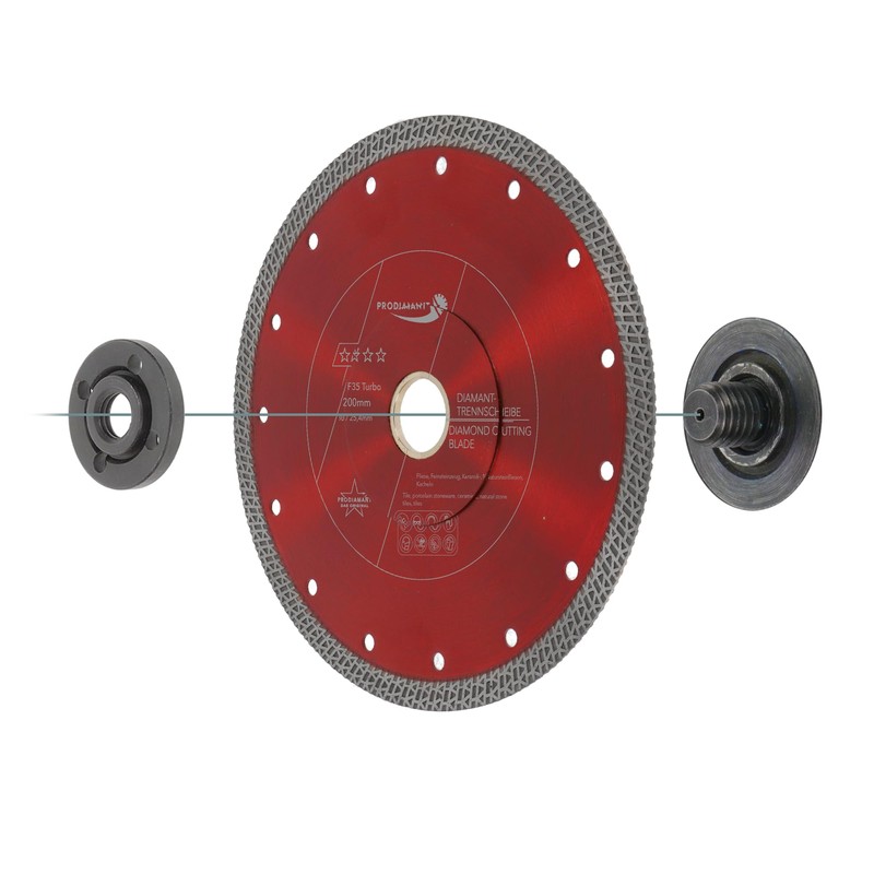 PRODIAMANT Diamond Tile Disc F35 200 mm x 30 mm